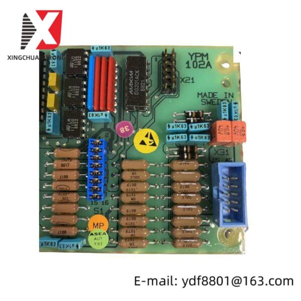 ABB YPM102A YT204001-AA | High Precision Analog Output Module for Industrial Control Systems