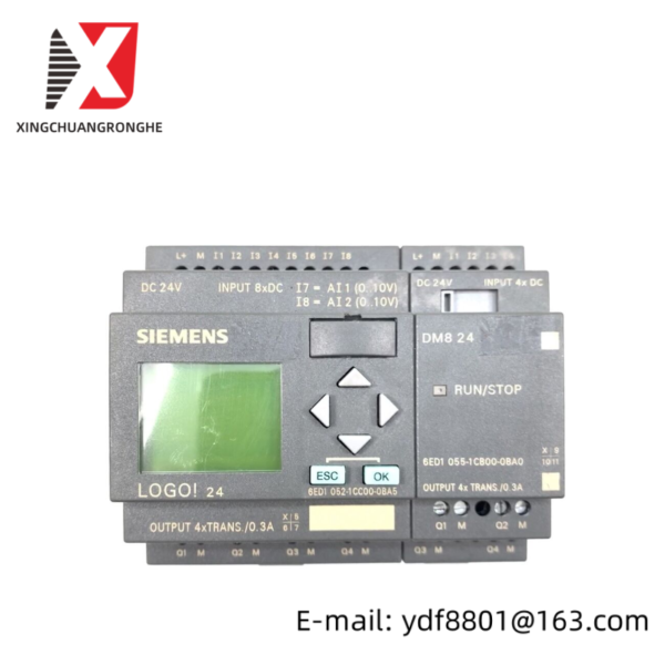 SIEMENS 6ED1052-1CC00-0BA5 Logic Module, Display