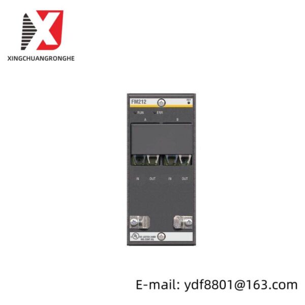 Bachmann FM212: Fastbus Master Module with 2 FO Interfaces, Enhancing Industrial Control Efficiency