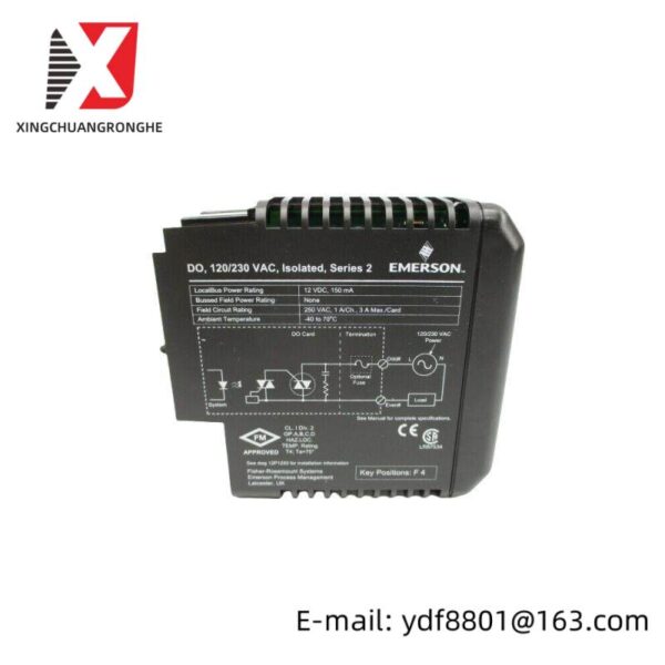 Emerson KJ3209X1-BA1 & VE4002S2T1B1 - High-Performance Output Module for Industrial Automation