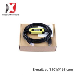 General Electric IC200CBL500 Programmable Logic Controller Programming Cable, Efficient Connectivity for Industrial Automation