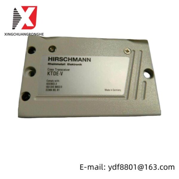 Hirschmann KTDE-V 943258-001 Coax Transceiver Module, Industrial Communication Solution