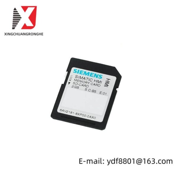 SIEMENS 6AV2181-8XP00-0AX0 SIMATIC SD Memory Card - Industrial Storage Solution