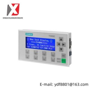 SIEMENS 6AV6 640-0AA00-0AX0 TD400C Text Display