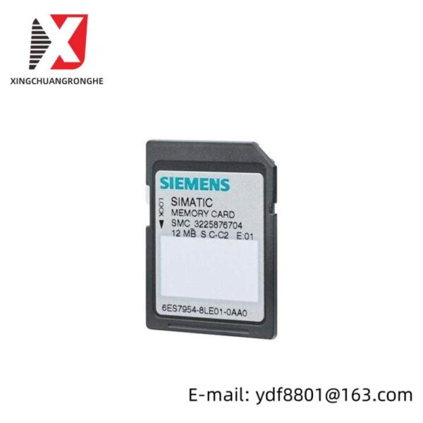 SIEMENS 6ES7954-8LE03-0AA0 Micro Memory Card, Designed for Precision Control Solutions