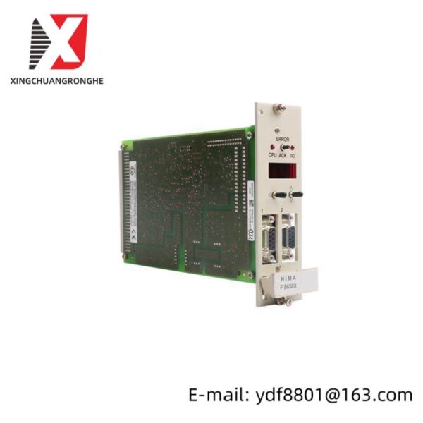 HIMA F8650X CPU Module - Advanced Control for Industrial Automation