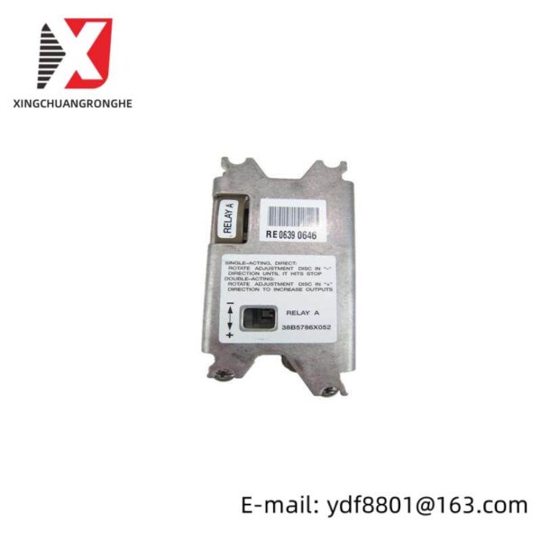 FISHER 38B5786X052 Relay Assembly for Industrial Control Systems