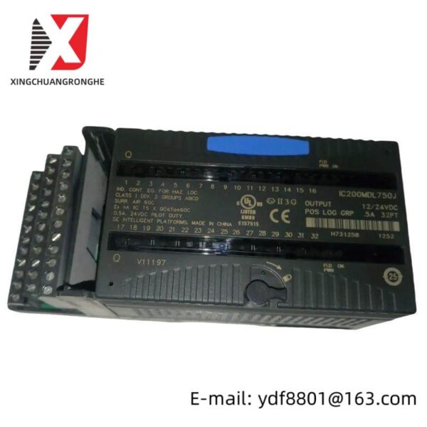 GE IC200MDL750J: High-Performance VersaMax Discrete Output Module