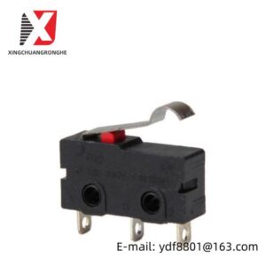 JIAOU KW12-F 3 Pin Bent Lever Micro Switch, Precision Control for Industrial Automation